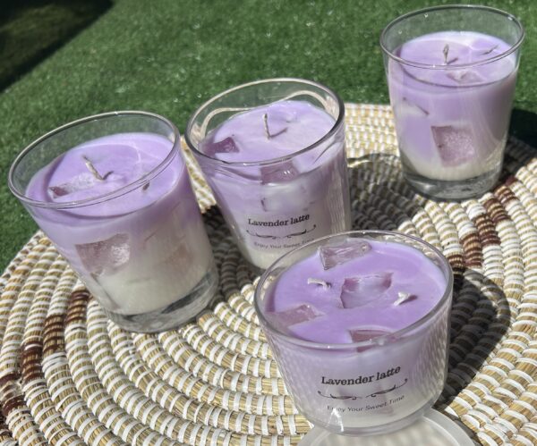 Lavender latte