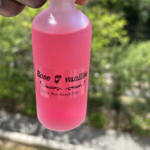 Spray rose vanillée